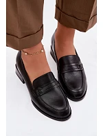 Dámské polobotky na  Černé model 22100835 - VINCEZA