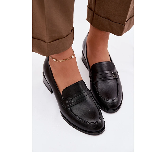 Dámské polobotky na  Černé model 22100835 - VINCEZA