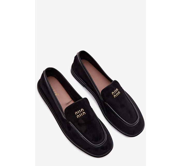 Dámské ploché model 22100026 Černé - VINCEZA Dámské ploché model 22100026 Černé - VINCEZA