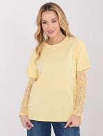 Blúzka MI BZ 4227.61 svetložltá