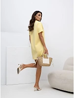 Sukienka MI SK model 22123730 jasny żółty - FPrice