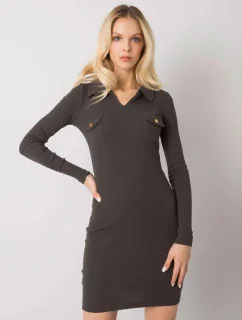 Šaty RV SK 7435.38 tmavá khaki