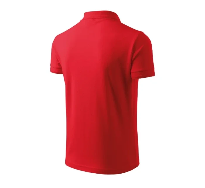 Tričko Pique Polo červené