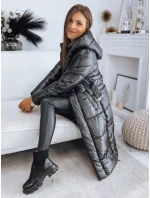 Dámský kabát černý Dstreet model 21965779 - FashionStreet Dámský kabát černý Dstreet model 21965779 - FashionStreet