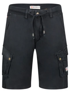 Geografické Nórsko Pakito DB 256 M SY1621H/GN-čierne šortky