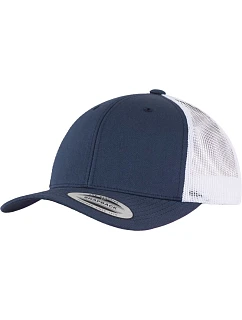 6 panelová vintage kšiltovka navy/white model 22542728 - Flexfit