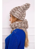 Dámska fleecová súprava Merry K202 hnedá+ecru Dámska fleecová súprava Merry K202 hnedá+ecru