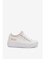 Platformové tenisky Lee Cooper LCW-26-44-4482 Bílé