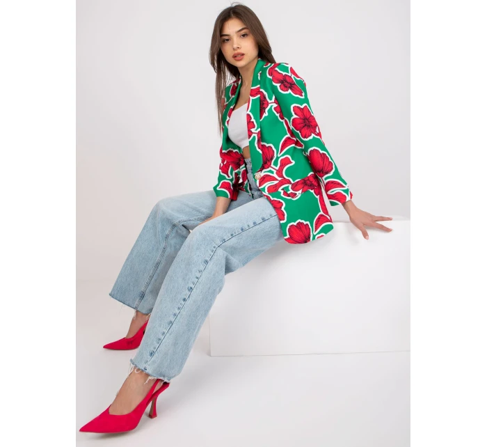 Dámské sako DHJ MA  zelené model 17195166 - FPrice