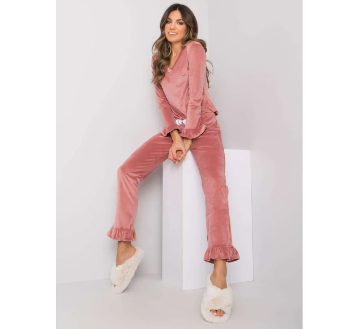 Pyžamo RV PI 7394.23X tmavo ružová