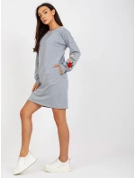 Šaty RV SK 8088.59 sivé