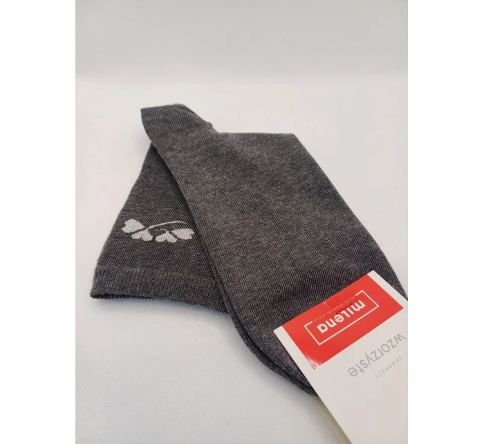 Ponožky Milena 0200-178 Jemný vzor Lurex 37-41