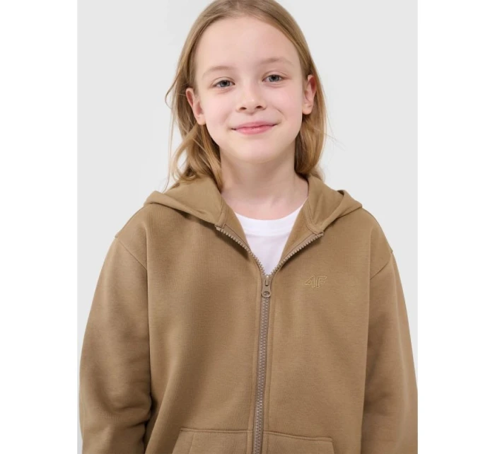 Dívčí mikina s kapucí Junior model 21907598 - 4F