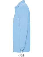 SOL'S Winter II Piqué polo s dlouhým rukávem model 22525785 sky blue SOL'S Winter II Piqué polo s dlouhým rukávem model 22525785 sky blue