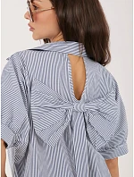 IT košeľa KS 18989.17 bielo-sivá