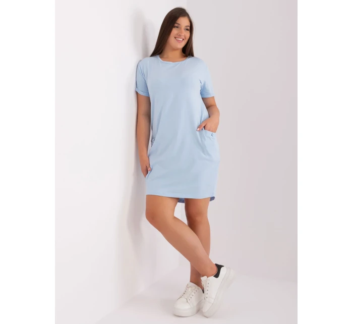 RV TU 8862 tunika.69P svetlo modrá