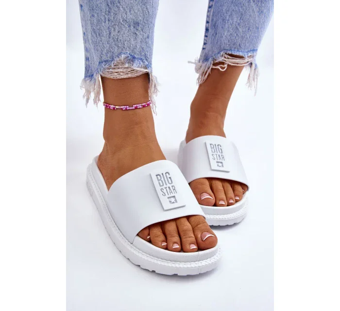 Dámské pantofle Big Star model 19994117 Bílé - Big Star Shoes