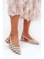 Dámské Baletky béžové model 21908479 - MARKIZ