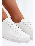 Dámske kožené tenisky 79536 white - Vinceza