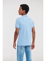 Pánské elastické piqué polo 10. bright royal model 22473922 - Russell Athletic Pánské elastické piqué polo 10. bright royal model 22473922 - Russell Athletic