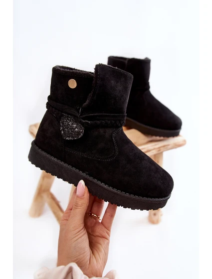 Dětské sněhule Černe model 21598333 - VINCEZA Dětské sněhule Černe model 21598333 - VINCEZA