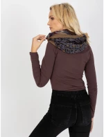 Tunelová šála AT KM model 17714713 šedá - FPrice