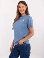 Tričko D12022AC02645G tmavomodré Tričko D12022AC02645G tmavomodré