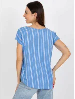 Dámska blúzka D73771R10978Q modrá - FPrice