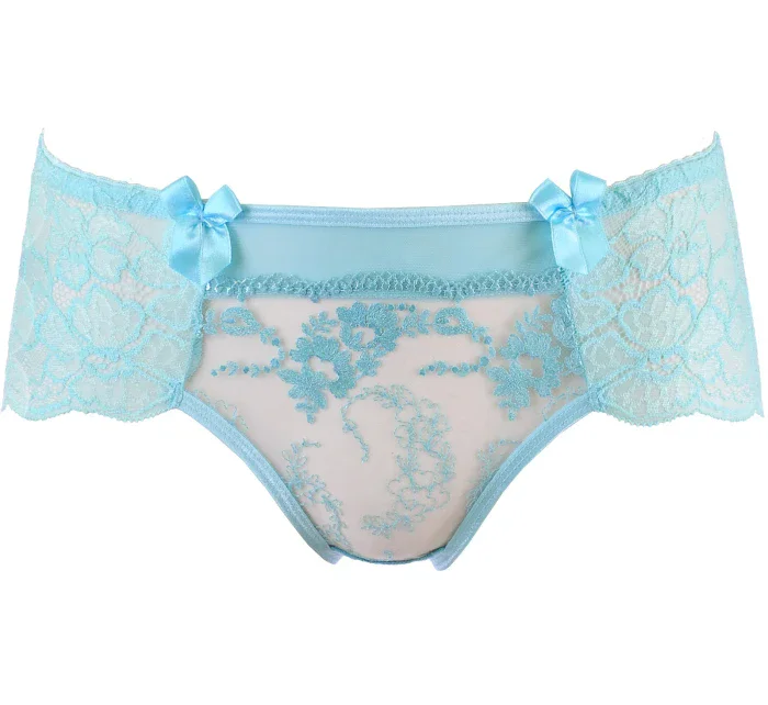 Zmyselné nohavičky V-10133 modrá - Axami