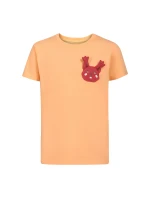 Detské bavlnené tričko NAX NAX OMESO peach