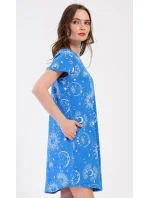 Dámske domáce šaty s krátkym rukávom Moon Dámske domáce šaty s krátkym rukávom Moon