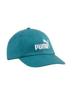 Detská čiapka s kšiltom Puma Ess No.1 Logo BB, zeleno-morská, 26853 04