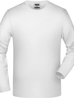 JN 56 Elastické tričko s dlouhým rukávem model 22528848 white - Daiber