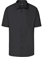 JN Popelínová business košile s krátkým rukávem 02.0 black model 22487631 - Daiber