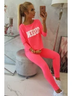 Sada s růžovým model 18744268 potiskem Queen - K-Fashion Sada s růžovým model 18744268 potiskem Queen - K-Fashion