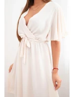 Šaty so skladaným výstrihom fango Šaty so skladaným výstrihom fango