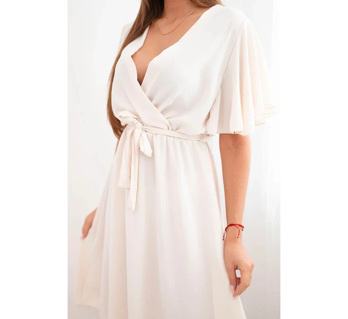 Šaty so skladaným výstrihom fango Šaty so skladaným výstrihom fango