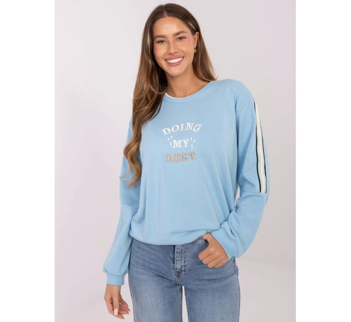 Blúzka RV BL A942.62 svetlomodrá