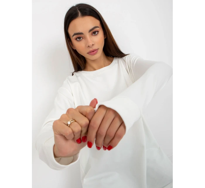 Bluza VI BL model 21127100 ecru - FPrice Bluza VI BL model 21127100 ecru - FPrice