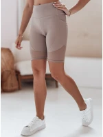 Dámské cyklistické šortky cappuccino Dstreet model 21982905 - FashionStreet