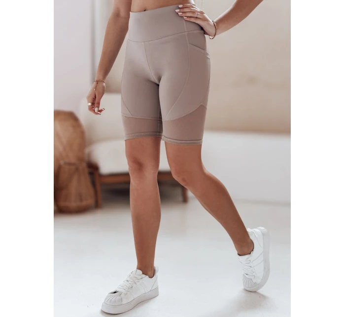 Dámské cyklistické šortky cappuccino Dstreet model 21982905 - FashionStreet