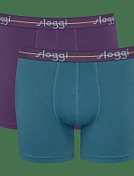 sloggi muži Start Short C2P box - TURQUOISE - SLOGGI TURQUOISE - SLOGGI