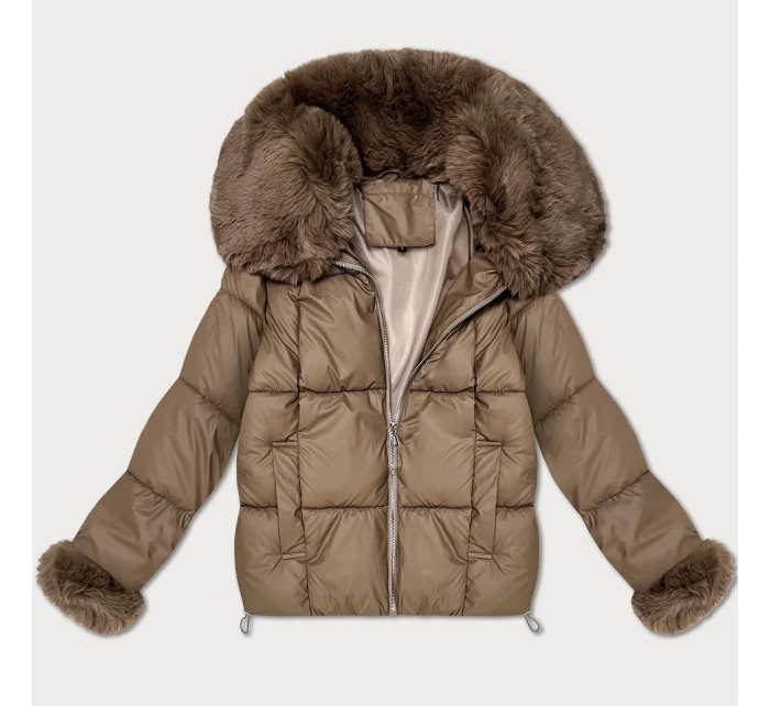 kurtka damska z beżowa model 21396732 - S'WEST kurtka damska z beżowa model 21396732 - S'WEST