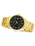 Pánske hodinky CASIO MTP-V002G-1BUDF + BOX Pánske hodinky CASIO MTP-V002G-1BUDF + BOX