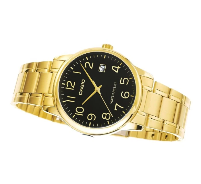 Pánske hodinky CASIO MTP-V002G-1BUDF + BOX Pánske hodinky CASIO MTP-V002G-1BUDF + BOX