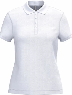 Kariban K 255 Dámske polo tričko z piké 20.K255 biele