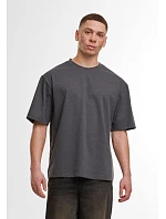 Build your Brand BY 391 Pánske hrubé tričko „Loose Fit“ 56.0391 melírovaná šedá Build your Brand BY 391 Pánske hrubé tričko „Loose Fit“ 56.0391 melírovaná šedá