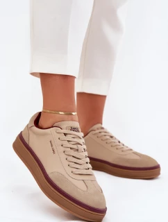 Dámské Kožené Tenisky  Just Dare Béžové model 21703344 - Daniel Lopez Just Dare