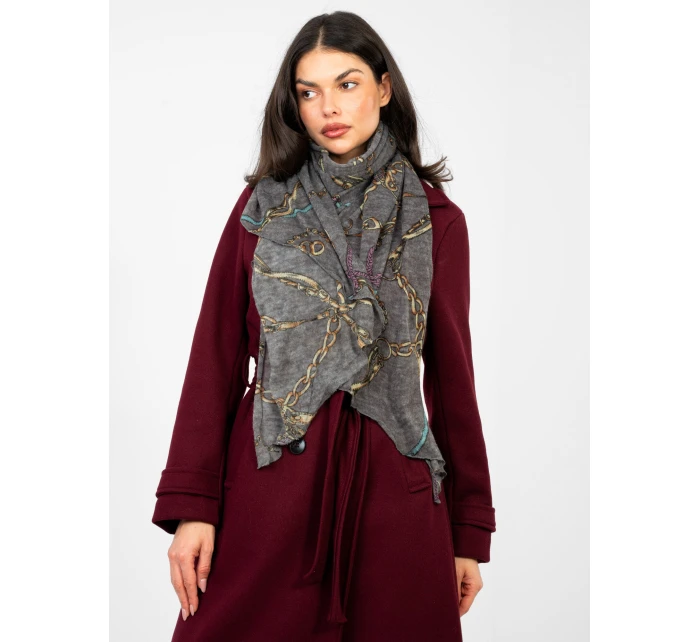 Závoj AT CH F67024.26 tmavosivý