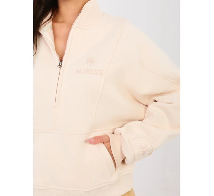 Mikina NS BL NS2579.18 light beige Mikina NS BL NS2579.18 light beige